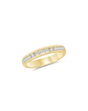 Bloomingdale's Fine Collection Diamond Channel Set Band Ring in 14K Yellow Gold, 0.50 tcw