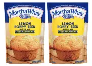Martha White Lemon Poppy Seed Muffin Mix 2 Pack
