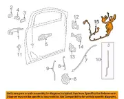 GM OEM 2017 Trax Front Door Lock Hardware-Harness 42522548