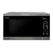 Sharp 34 Litre Mid Size Microwave Oven - Stainless Steel