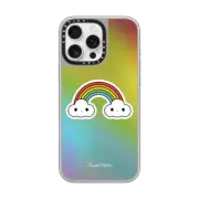 iPhone 16 Pro Max Mirror Case MagSafe Compatible Double Rainbow