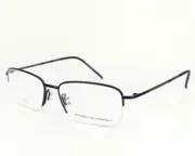 New Porsche Design Eyeglasses Optical Frame 8198 D Dark Blue Titanium Authentic