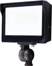LED FLOODLIGHT 25 WATT /3500 LUMENS DIMMABLE DUST TO DAWN DAYLIGHT WHITE 5000K