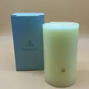 PartyLite - White Gardenia Truffle Pillar Candle - 3" x 5" - C35106 - NEW IN BOX