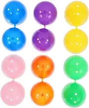 GARVALON Easter Egg Hunt Toys 12pcs Mini Plastic Eggs Candy Inserts Easter Basket Stuffers for Boys and Girls' Fun