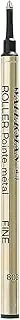 [WATERMAN] Pen Company : Rollerball Pen Refill, Fine Point, Blue Ink -:- Sold as 2 Packs of - 1 - / - Total of 2 Each