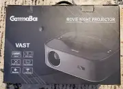 NEW GammaBai Vast Projector, 5G WiFi Bluetooth, FHD Native 1080P, iOS/Android