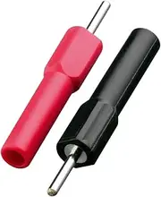 ElectraStim 4mm Banana Plug to 2mm Pin Converter Kit Black/Red OS