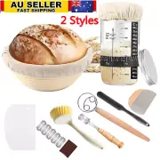 Sourdough Starter Jar, Bread Proofing Basket Bannetons, Sourdough Starter Kit