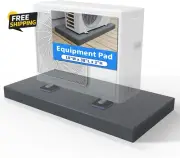 Equipment Pad for Ductless Mini-Split Air Conditioner Heat Pump System, 18 × 38