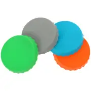 4 Pcs Leak-proof Sealed Bottle Cap Can Stopper Reusable Lids Cans Sealer