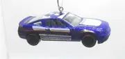 Christmas Ornament for 2010 Ford Mustang GT Sheriff Purple White