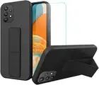 Samsung Galaxy A23 5G TPU Case Telescopic Kickstand+Glass Screen Protector Cover