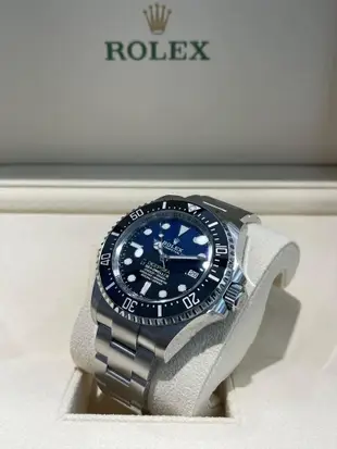ROLEX  勞力士  DEEPSEA  D-Blue 136660 漸層藍面水鬼王 3900米潛水深度 全新改版款 配戴舒適度再升級