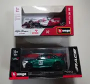 Bburago 1/43 Giulia Nur2021 N87 Gtam And Alfaromeo F1 Team C42 2022 77 Minicar