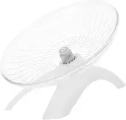 VERDANVERSE Silent Exercise Wheel for Small Pets Fun Saucer Shape Hamster Running for Hedgehogs Gerbils and Sugar Gliders Safe Material Quiet Operation