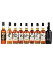 Game of Thrones Single Malts Bundle of 9 Whiskies incl New Six Kingdoms - Mor...