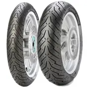 TYRE PAIR PIRELLI 80/80-14 43S + 130/80-16 64P ANGEL SCOOTER