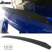 Fits 15-21 Subaru WRX STI Gurney Flap OE Style Trunk Spoiler Black Aluminum Wing (for: Subaru)
