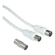 Hama Cable Antenna M/F With Adapter, M/