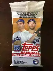 Vladdy Tatis Alonso 2019 TOPPS UPDATE SERIES BASEBALL FAT PACK