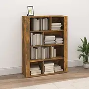 Sideboard Smoked Oak 80x30x106 cm Engineered Wood Dining Storage