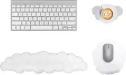 Cloud Mouse Pad with Wrist Rest, Arm Rest Keyboard Wrist Pad, Keyboard Wrist ...