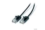 Ultra Slim Cat6 Network Cable UTP 28AWG 0.5M Black AU Stock