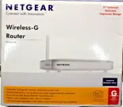 Netgear Wireless-G Router WGR614 54 Mbps 2.4GHz 4-Port 10/100