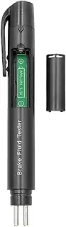 Car Brake Fluid Tester - Checking Pen for Brake Oil | Oil Moisture Analyzer with 5 LED Indicators, Auto Brake Diagnostic Checker Tool for DOT3 DOT4 Brake Fluid