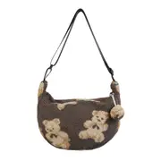 Women Handbags Designer Shoulder Bag Large Capacity Totes Lady Luxury Plush Messenger Bag Buckets Bag