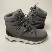Sorel Kinetic Conquest Boots Quarry Grey Gray 12 Waterproof