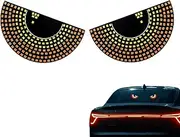 Car Devil Eyes Light - Flexible LED Accent Glow | Adhesive Lighting, Bright Beam Used for Vehicle Custom Modification, Enhancing Night Driving, Our Devil Eyes Features Light for Cars