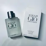 亞曼尼 GIORGIO ARMANI ACQUA DI GIO 寄情水男士淡香水100ML