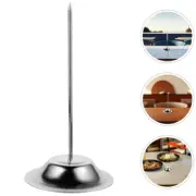 4 Pcs Menu Inserter Receipt Holder Spike Ticket Straight Rod Memo