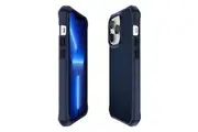 ITSKINS iPhone 14 Pro MagSafe Case Ballistic Dark Blue