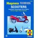 Scooters, Service and Repair Manual: Automatic Transmission 50 to 250cc; Honda, Piaggio, Vespa & Yamaha