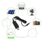 USB to DC5V 9V 12V Power Cable for Router Speaker 8PCS DC-Jack Charging Cable