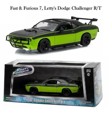 GREENLIGHT FAST & FURIOUS 7 LETTY'S 2014 DODGE CHALLENGER DIECAST CAR 1:43 86230