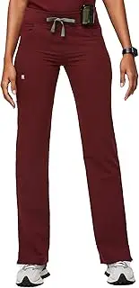 FIGS Kade Cargo Scrub Pants for Women — Classic Fit, Straight Leg, 4 Pockets, Yoga Waistband, Anti-Wrinkle Women Scrub Pants