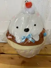 San-X Sumikko Gurashi Shirokuma Polar Bear Cupcake Plush