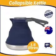 Collapsible Portable Camping Kettle 1.5L | Perfect for Coffee Outdoors