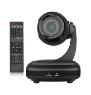 UcooQQ Conference Room Camera System, Wide-Angle 1080P PTZ Webcam with Double...