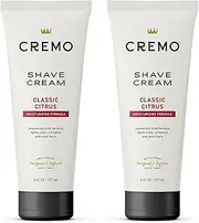 Cremo Original Shave Cream, Astonishingly Superior Smooth Shaving Cream Fights Nicks, Cuts And Razor Burn, 6 FL oz, 2-Pack