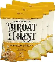Jakeman's Honey and Lemon Throat & Chest Lozenges (Pack of 3)