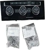 Upgrade Manual to Automatic Climatronic Air Condition AC Control Switch Panel with Seat Heating Compatible for V W Golf 7