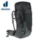 【deuter 德國】FUTURA AIR TREK網架直立式透氣背包/女性窄肩款55+10SL 3402221黑