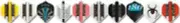 FORMULA RUTHLESS Darts FLIGHT SET - Standard Pear Embossed - One set of three