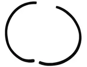 Generic Dyson DC07 & DC14 Rubber Seal For HEPA Post Motor Filter