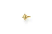 Thomas Sabo Charm Club - Single Stud Star Yellow Gold Earring